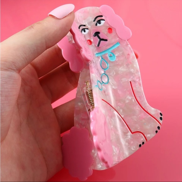 Staffordshire Dog Claw Clip - Picture 3 of 4